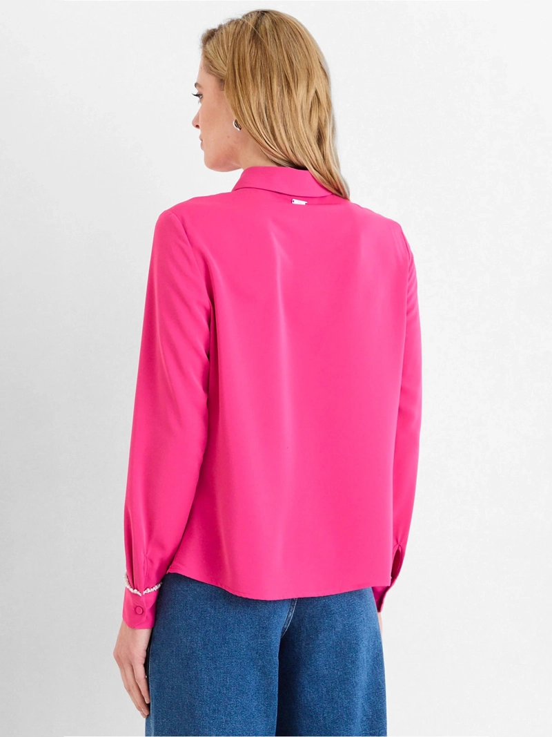 BLUSA MUJER ASH MANGA LARGA MOSTACILLAS - 2