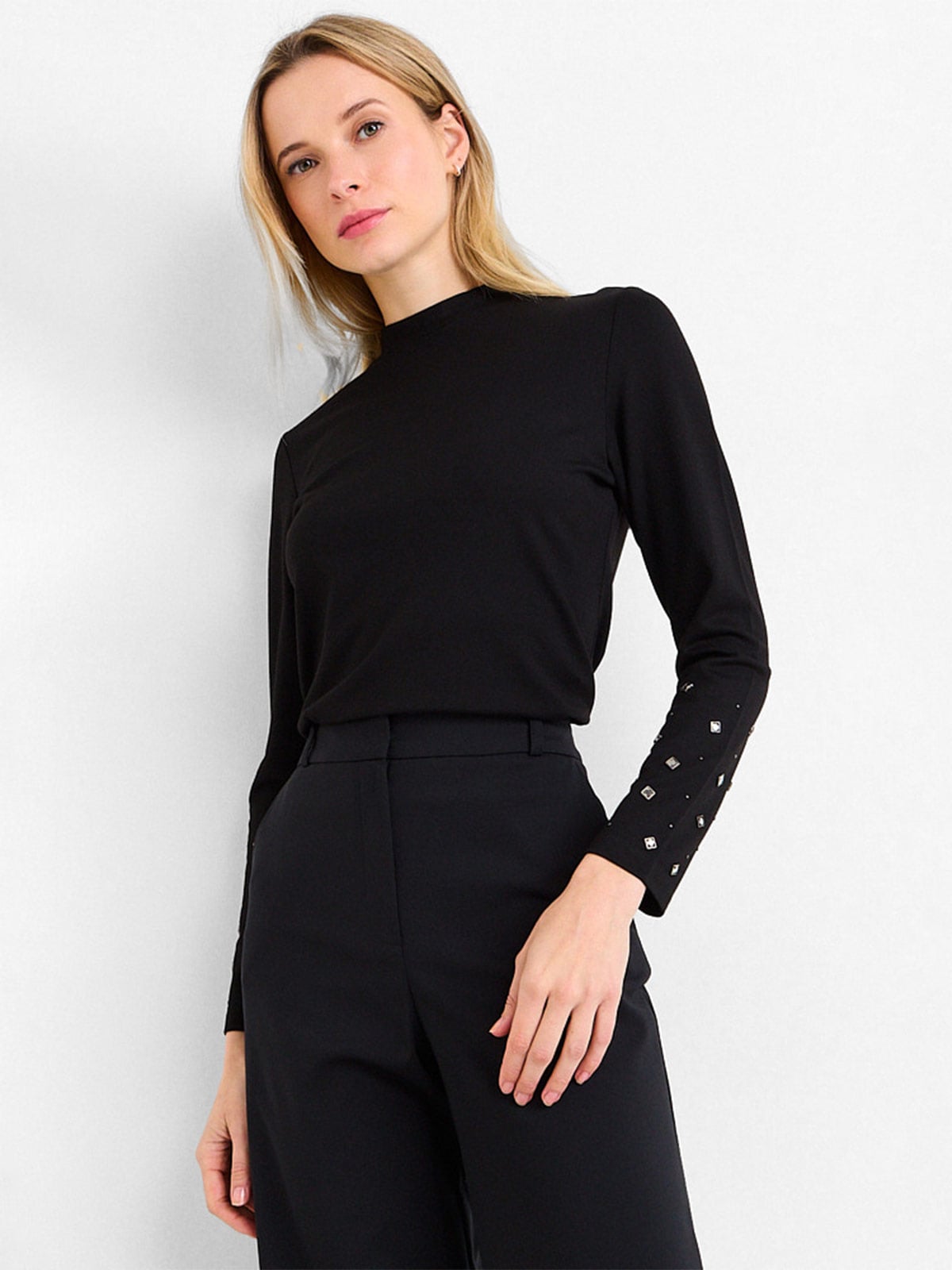 POLERA MUJER ASH MANGA LARGA - 1