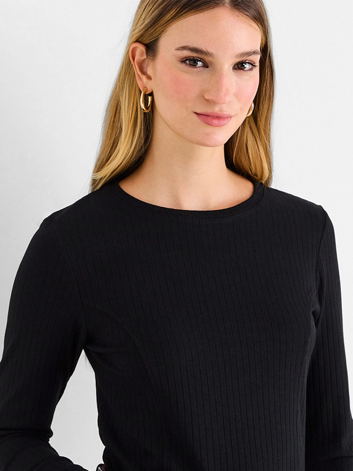 POLERA MUJER ASH MANGA LARGA - 3