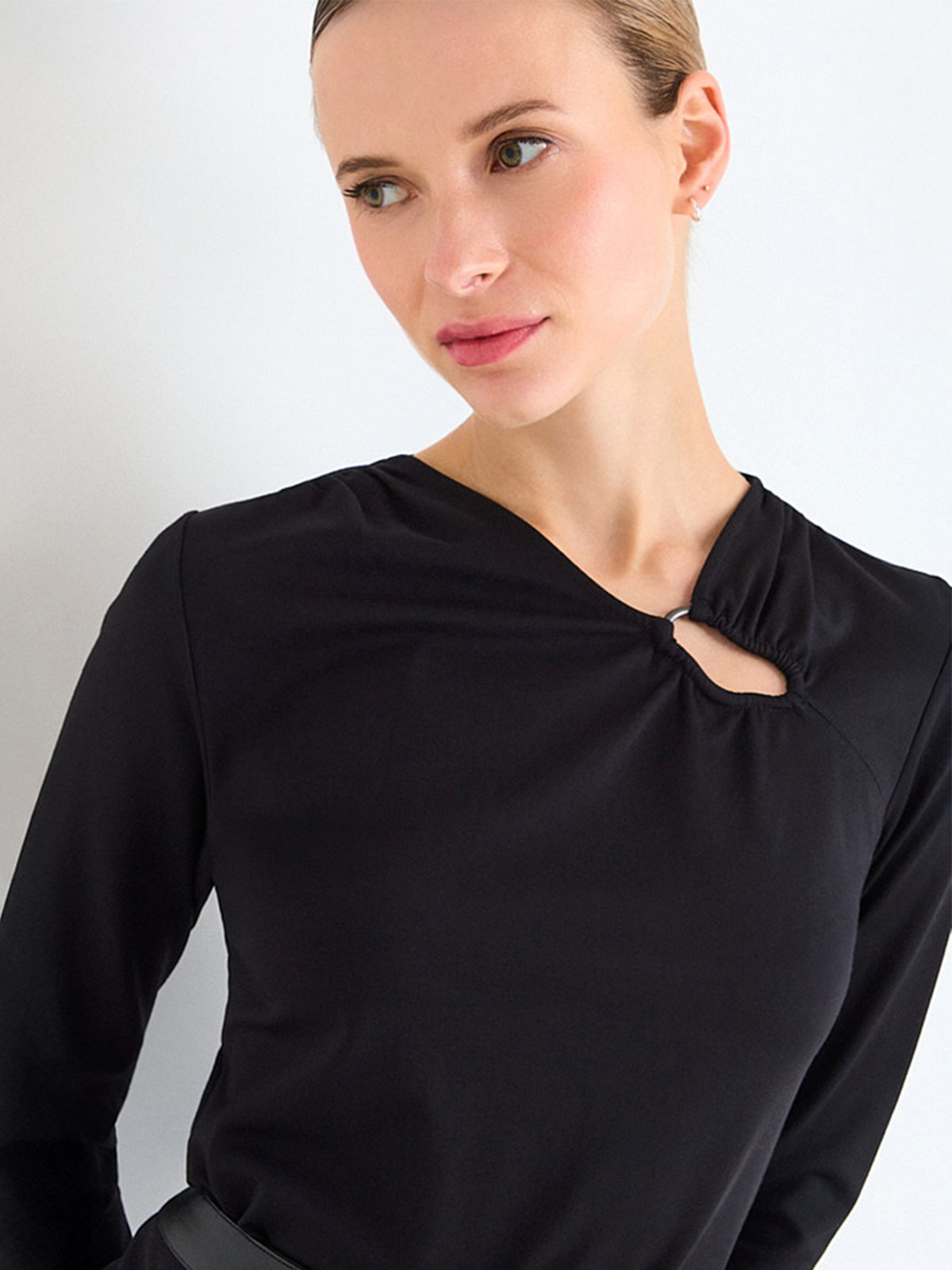 POLERA MUJER ASH MANGA LARGA - 3