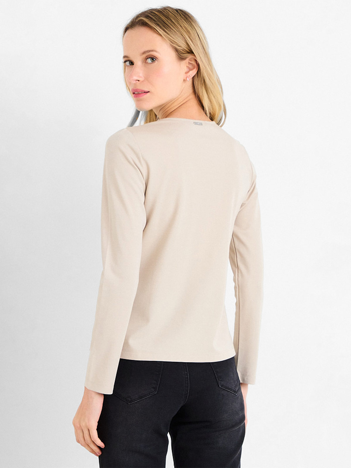 POLERA MUJER ASH MANGA LARGA - 2