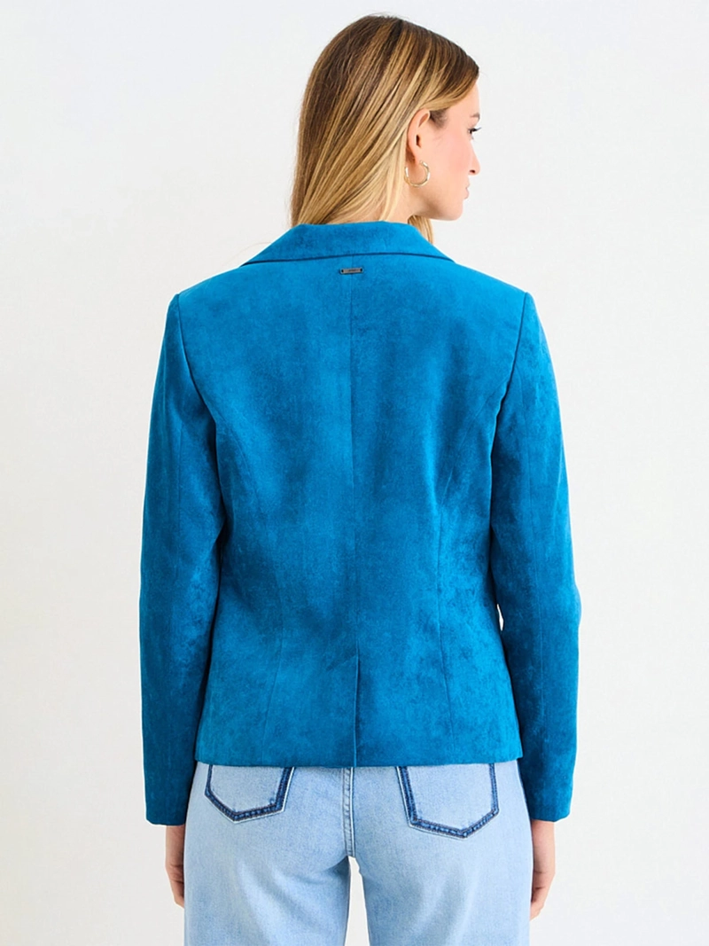 BLAZER MUJER ASH LISO CON SOLAPA - 2