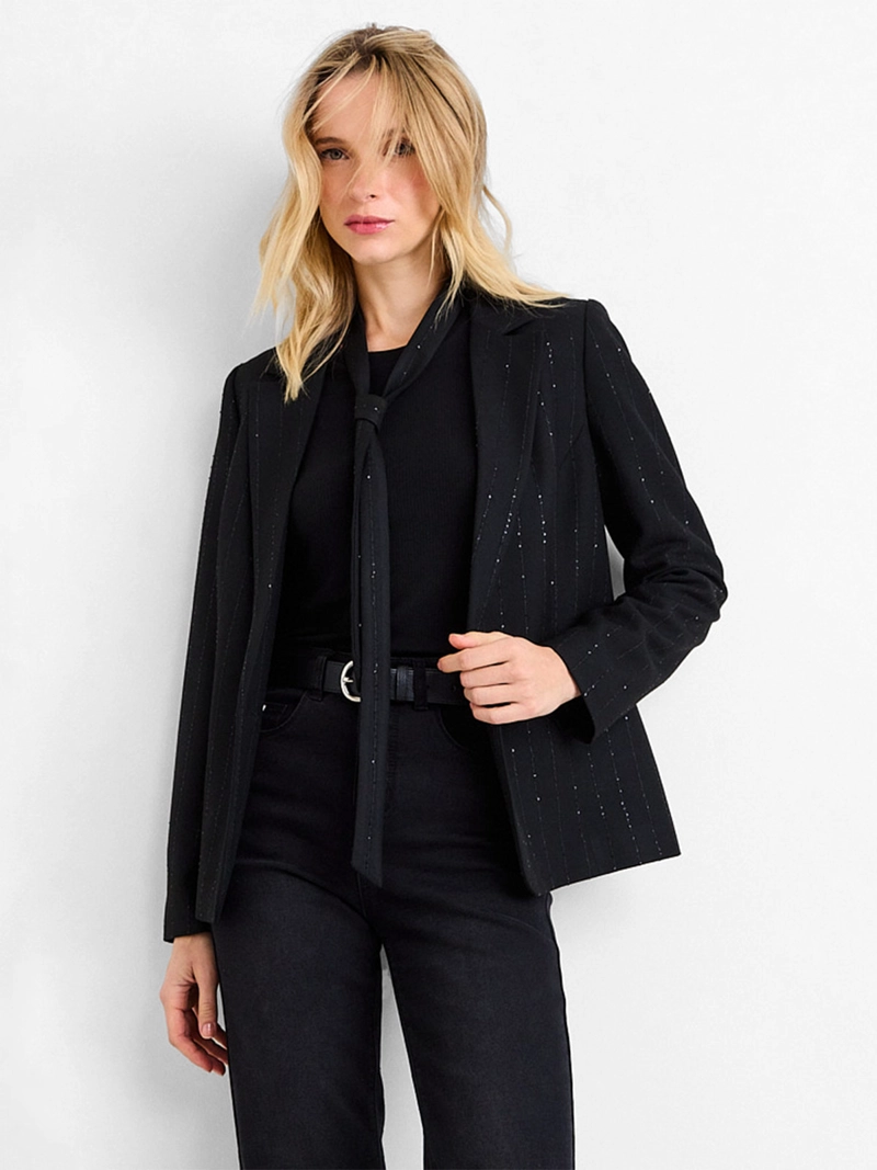 BLAZER MUJER ASH LÍNEA DIPLOMÁTICA BORDADA - 1