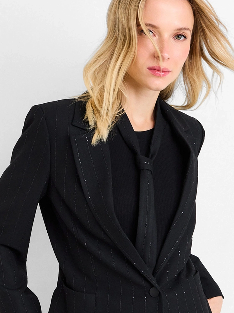 BLAZER MUJER ASH LÍNEA DIPLOMÁTICA BORDADA - 3