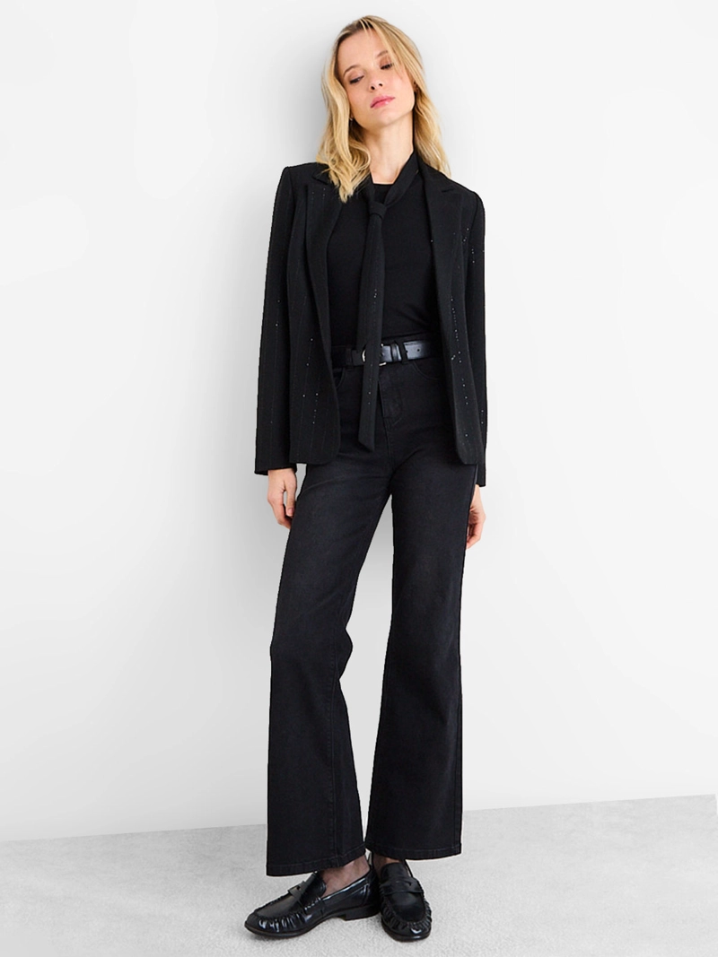 BLAZER MUJER ASH LÍNEA DIPLOMÁTICA BORDADA - 4
