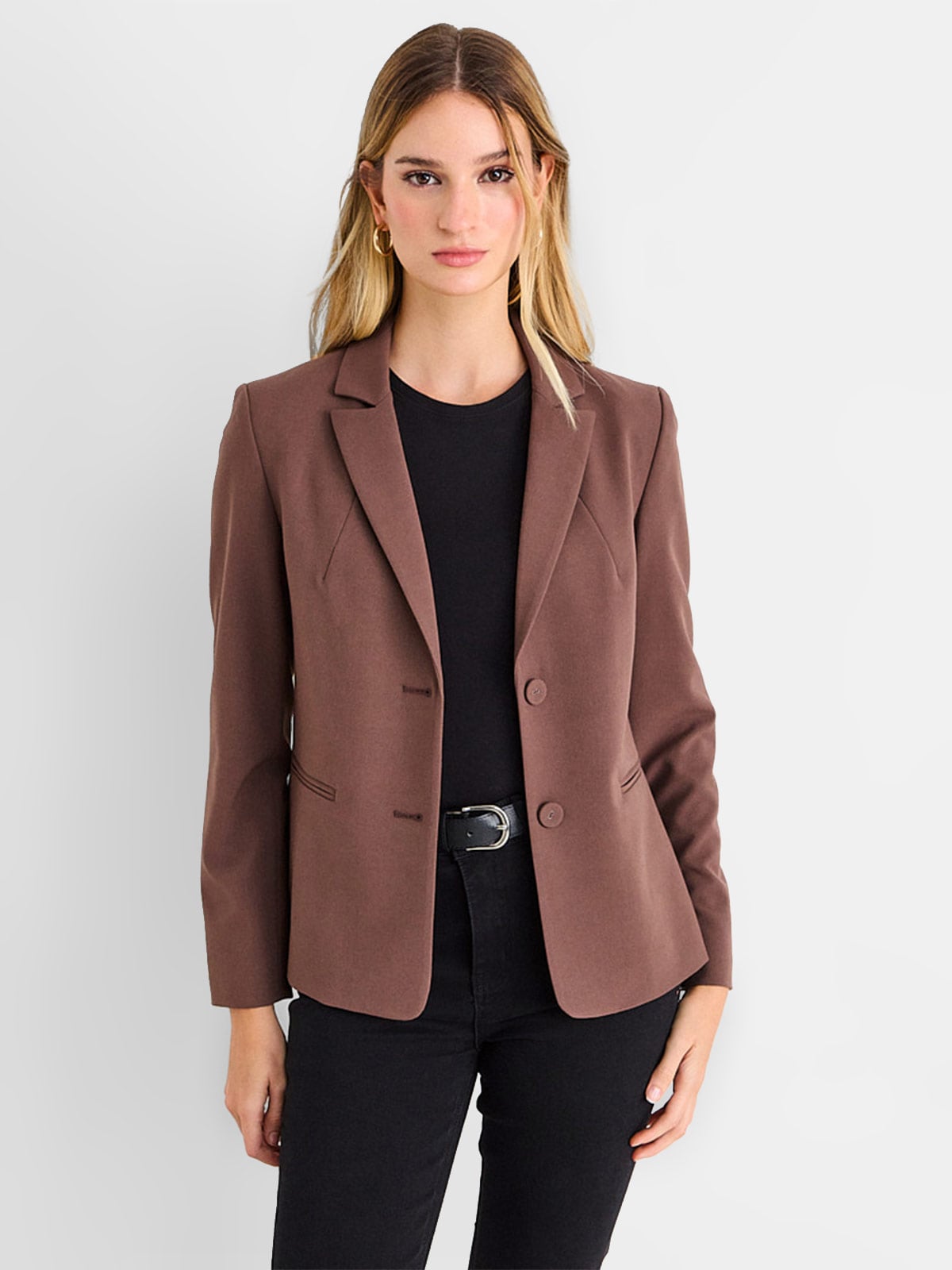 BLAZER MUJER ASH MANGA LARGA - 1