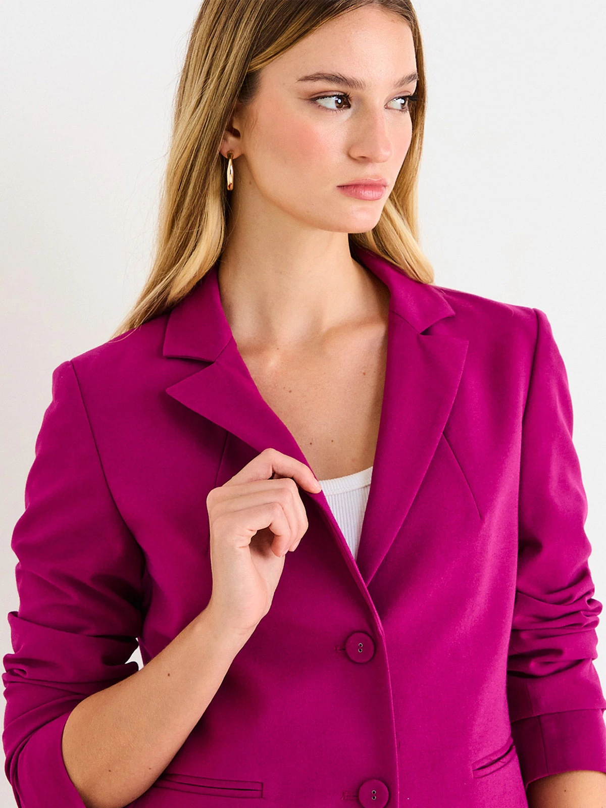 BLAZER MUJER ASH MANGA LARGA - 3