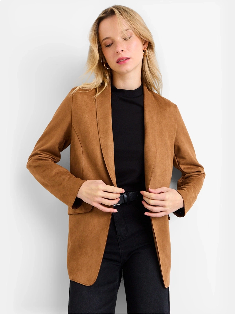 BLAZER MUJER ASH MANGA LARGA - 1