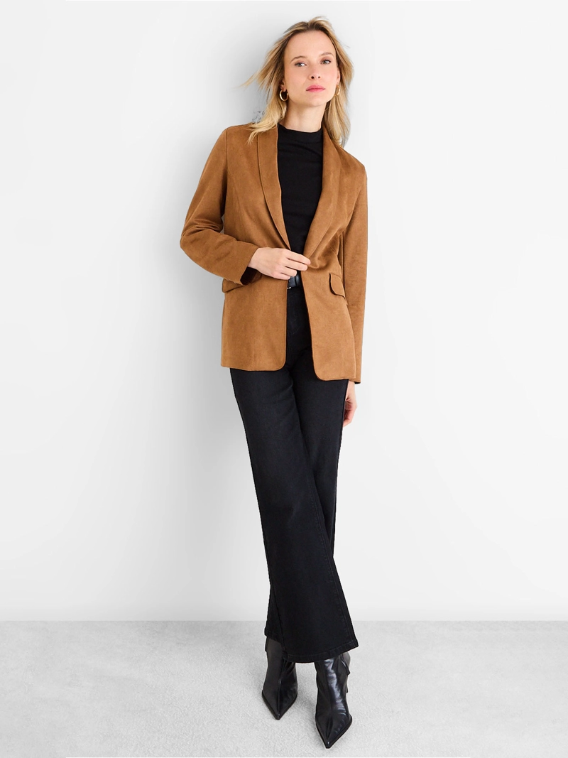 BLAZER MUJER ASH MANGA LARGA - 4