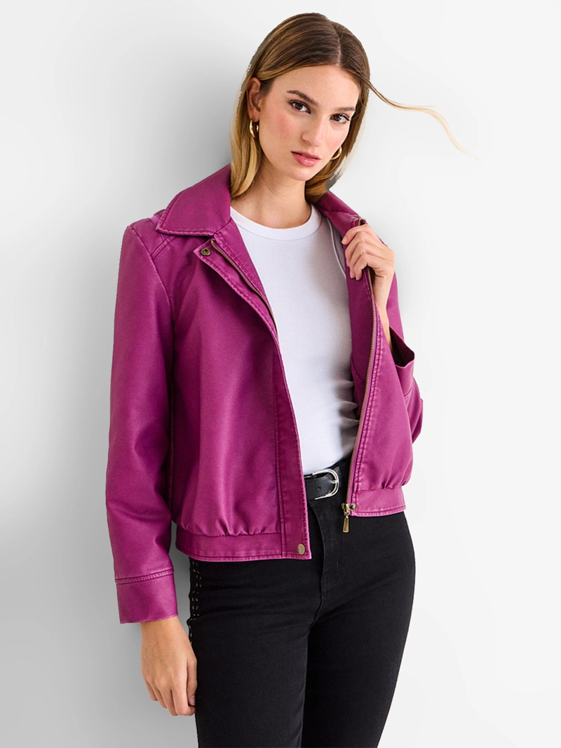 CHAQUETA MUJER ASH CUELLO CAMISERO - 1