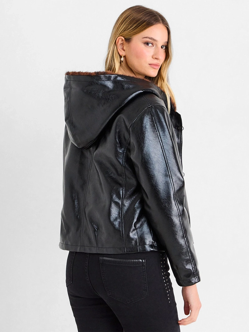 CHAQUETA MUJER ASH CON CAPUCHA - 2