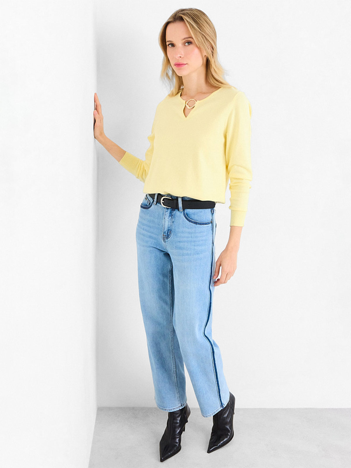 SWEATER MUJER ASH LISO - 4