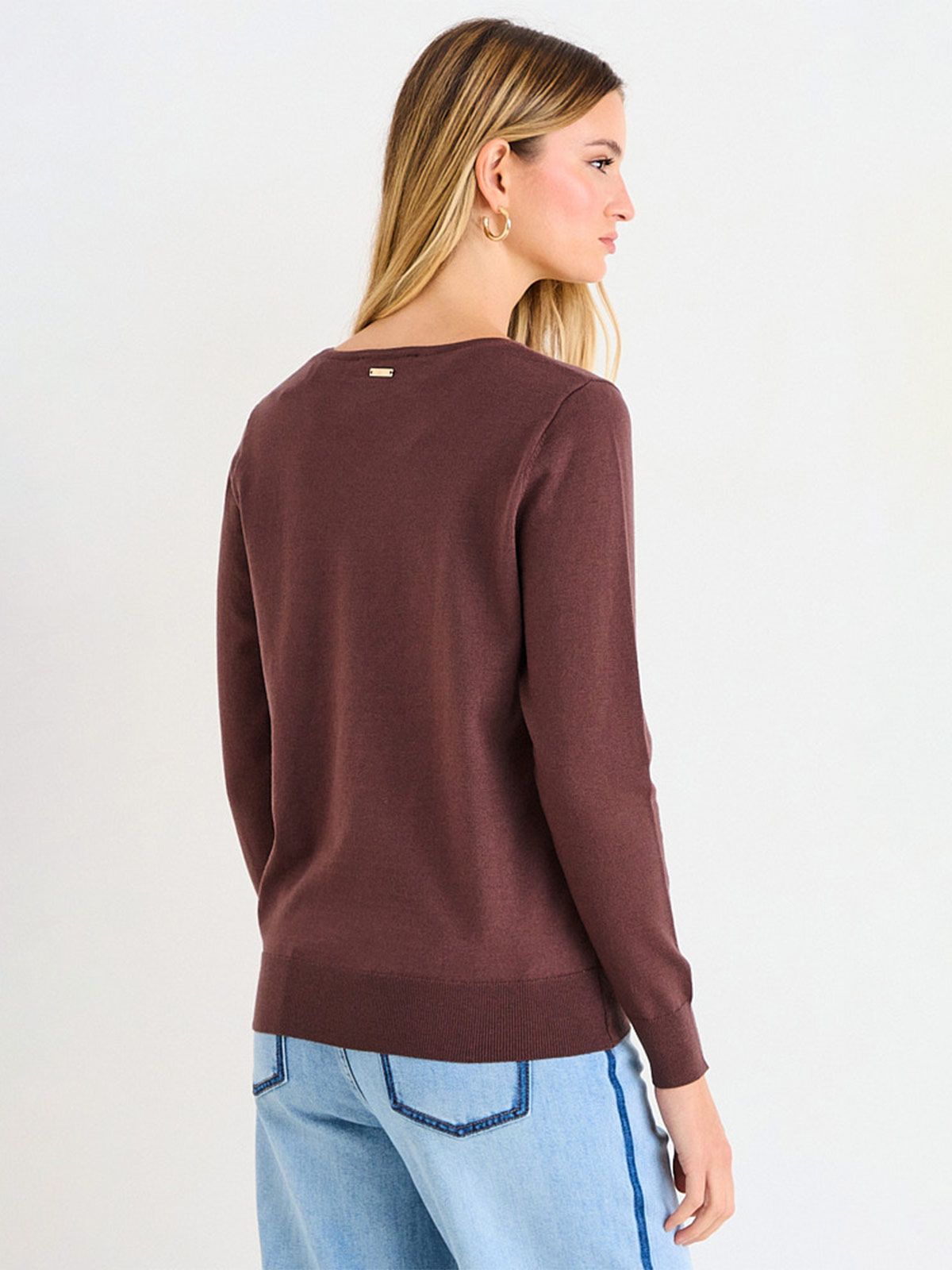 SWEATER MUJER ASH LISO - 2