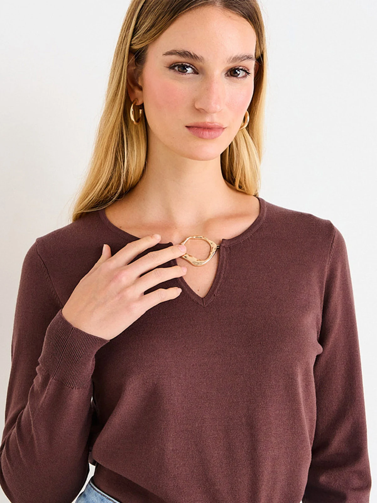 SWEATER MUJER ASH LISO - 3