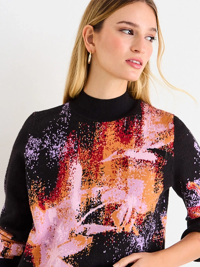 SWEATER MUJER ASH CUELLO ALTO - 3