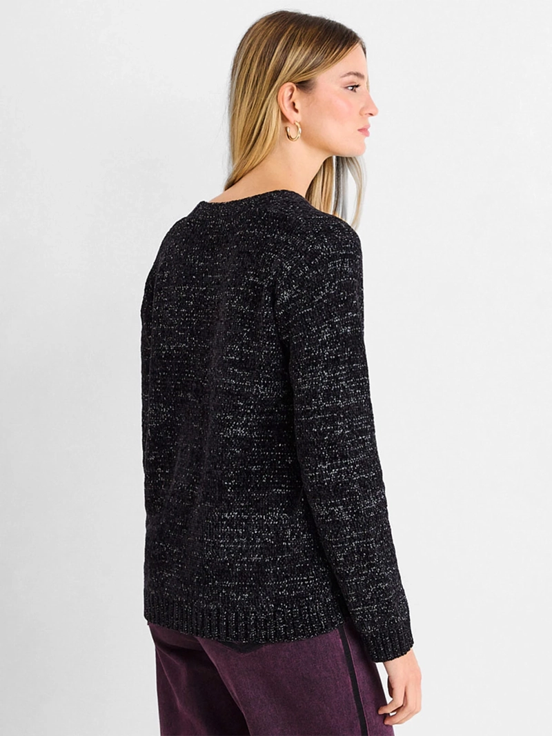SWEATER MUJER ASH LISO BOTONES - 2