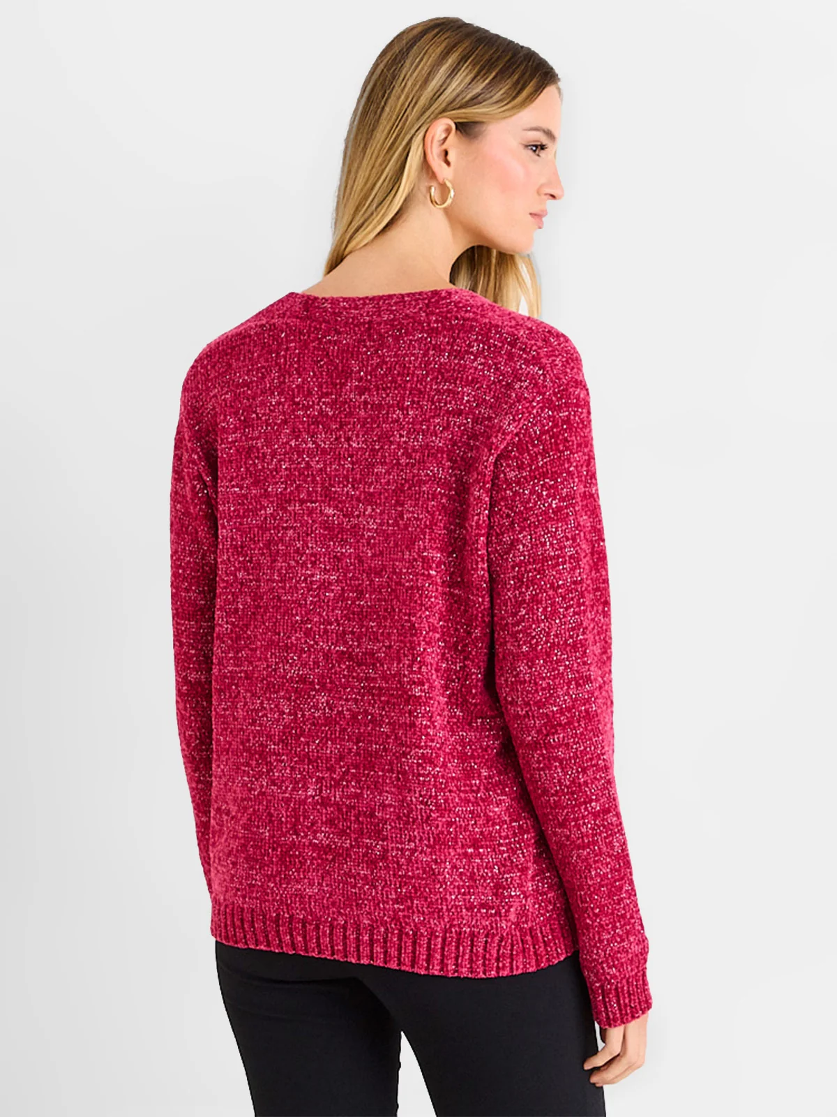 SWEATER MUJER ASH LISO BOTONES - 2