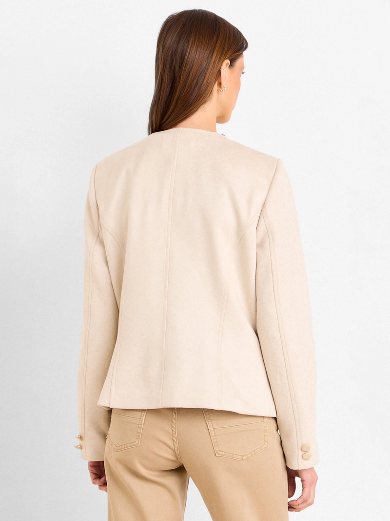CHAQUETA MUJER MAGRIFFE TEXTURA BOLSILLOS PARCHE - 2