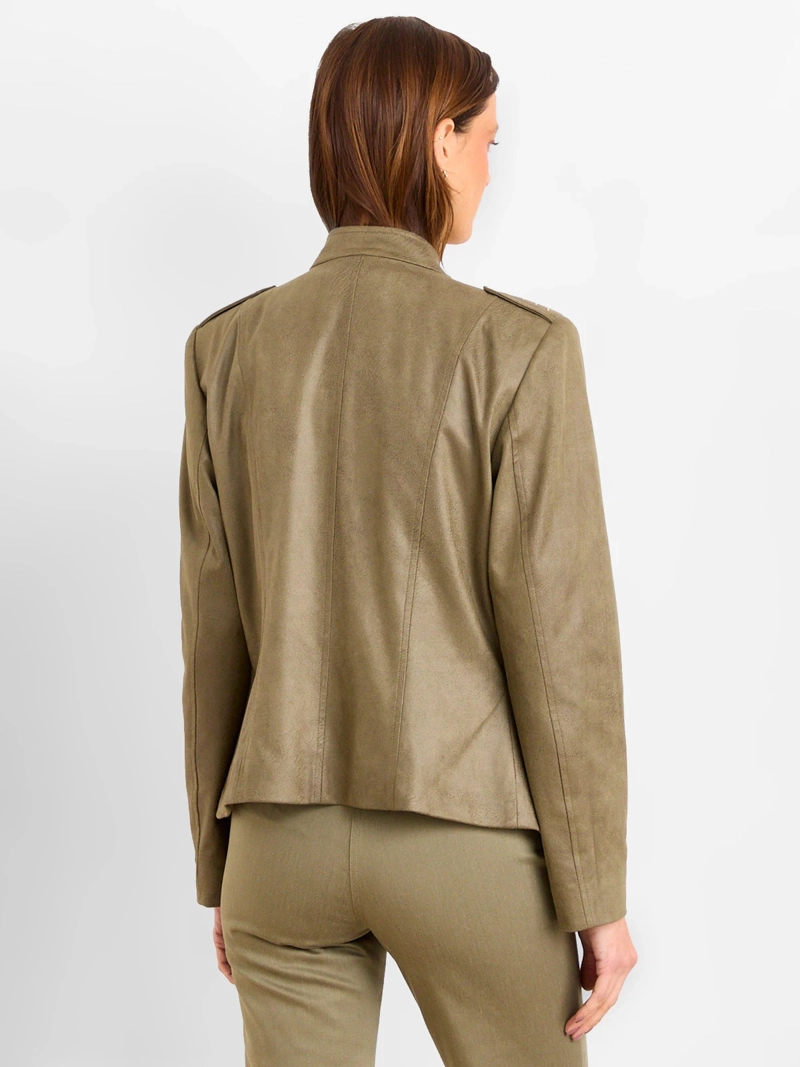 CHAQUETA MUJER MAGRIFFE SUEDE BOTONES DECORTATIVOS - 2