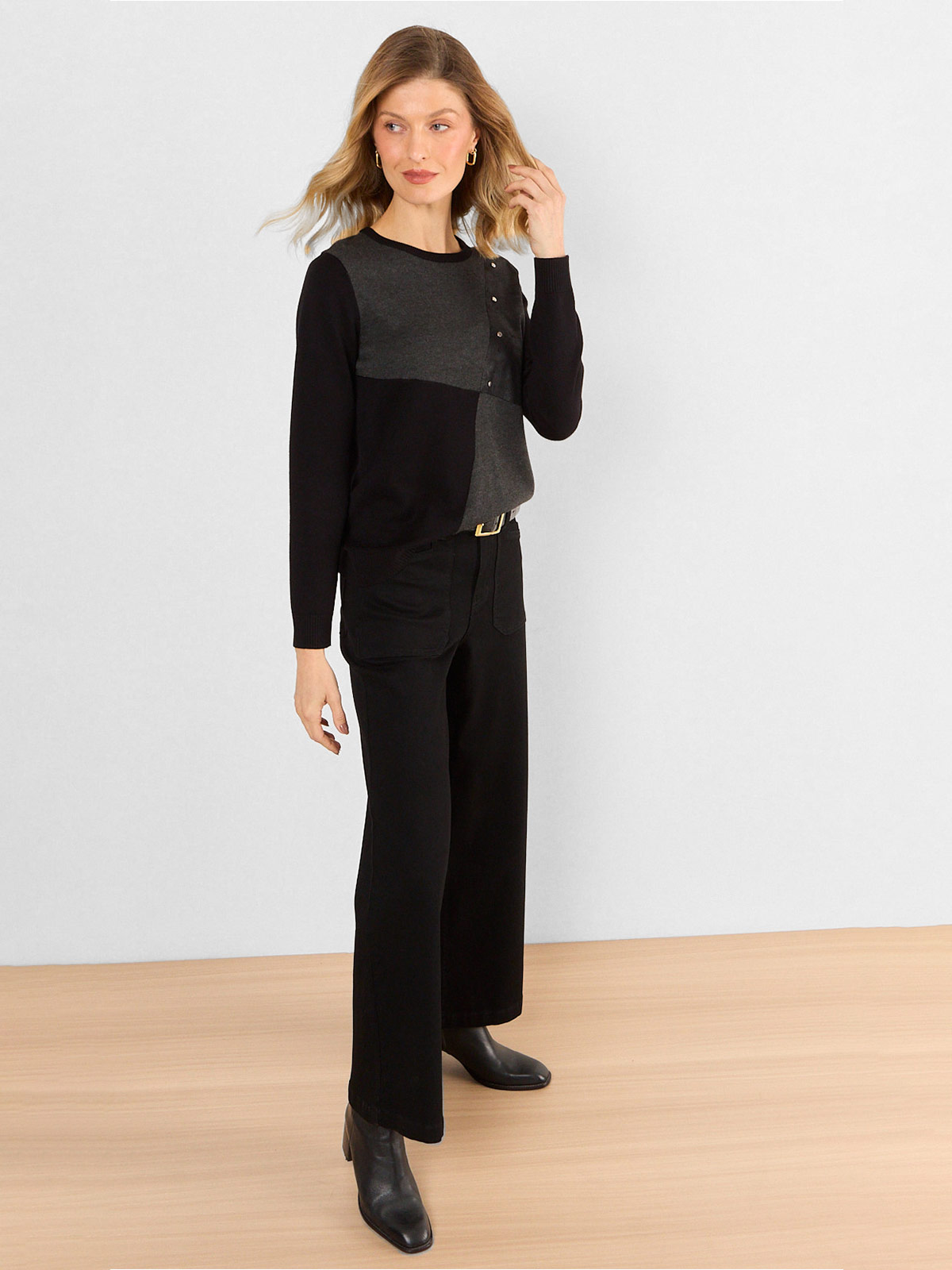 SWEATER MUJER MA GRIFFE TACHAS - 4