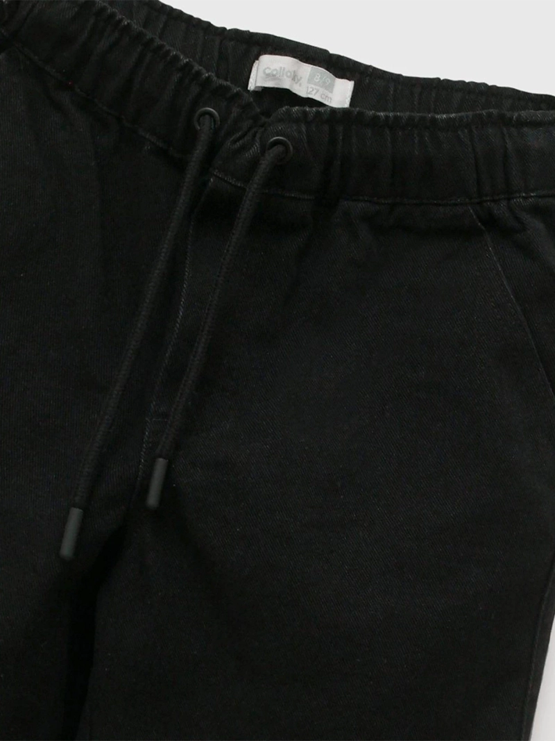 SHORT NIÑO COLLOKY DENIM - 3