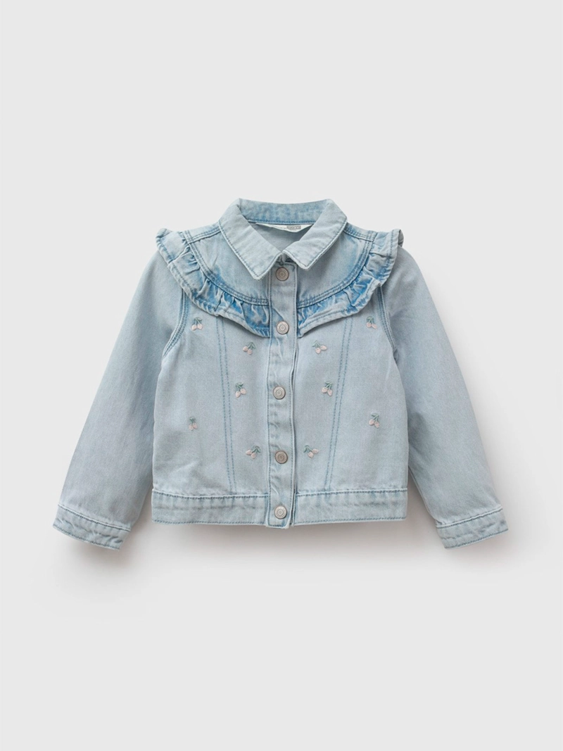 CHAQUETA NIÑA COLLOKY DENIM ALGODÓN