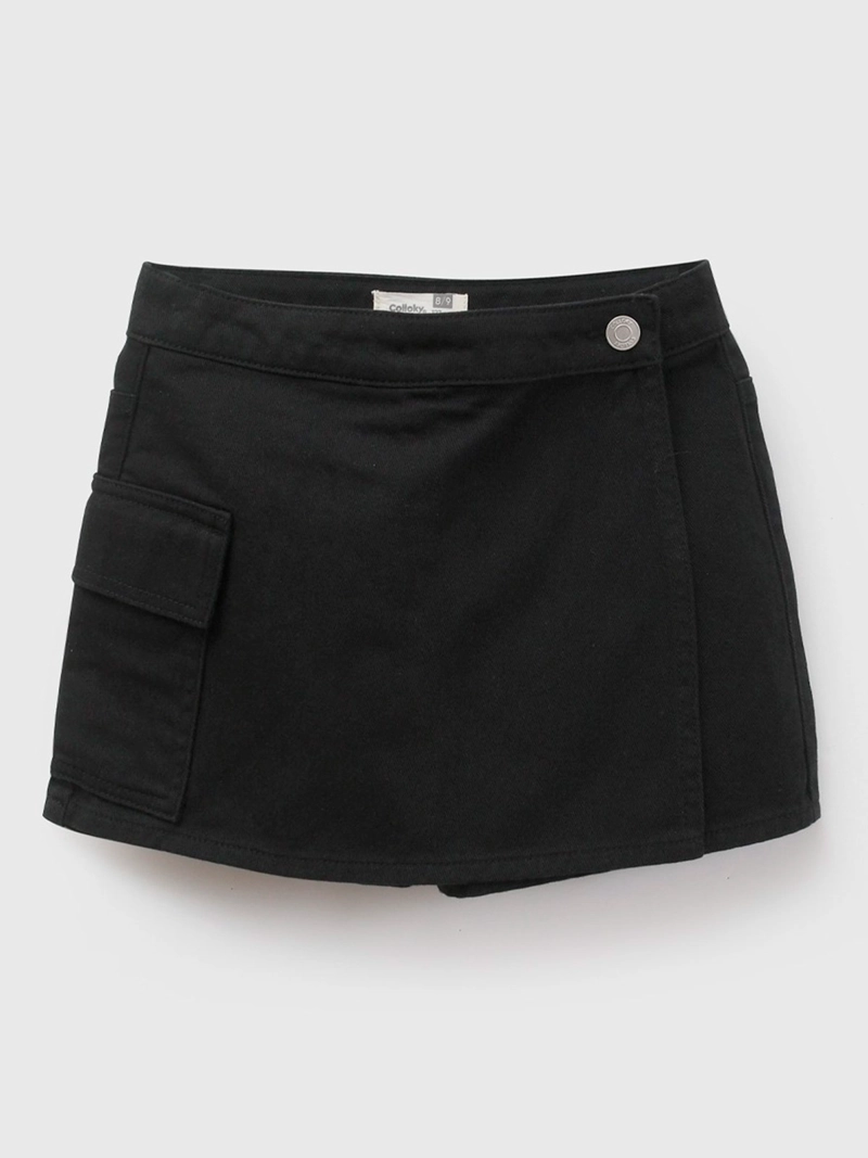 FALDA NIÑA COLLOKY CARGO ALGODÓN - 1