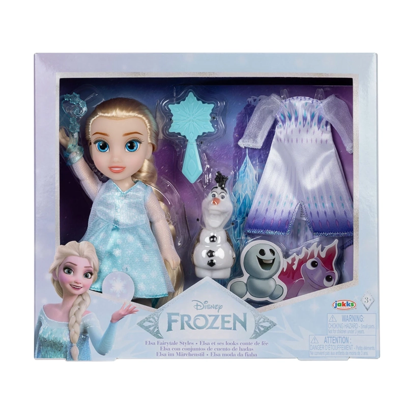 MUÑECA DISNEY PRINCESS ELSA ESTILO CUENTOS DE HADAS