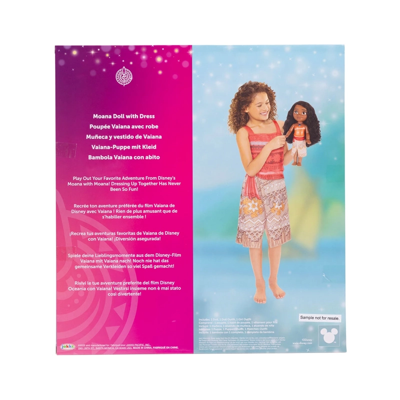 MUÑECA DISNEY PRINCESS CON VESTIDO MODELO ALEATORIO - 2