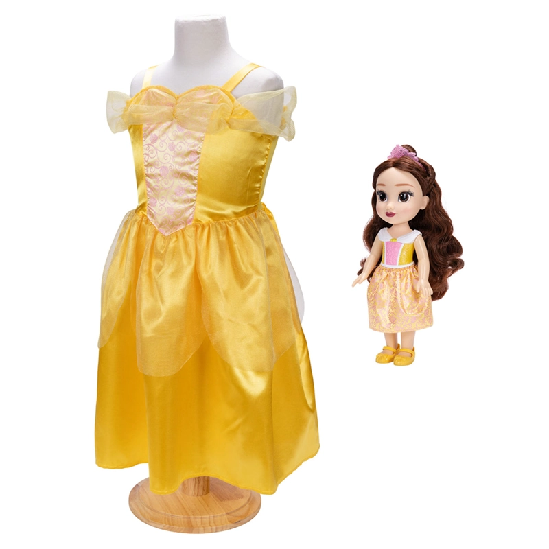 MUÑECA DISNEY PRINCESS CON VESTIDO MODELO ALEATORIO - 11