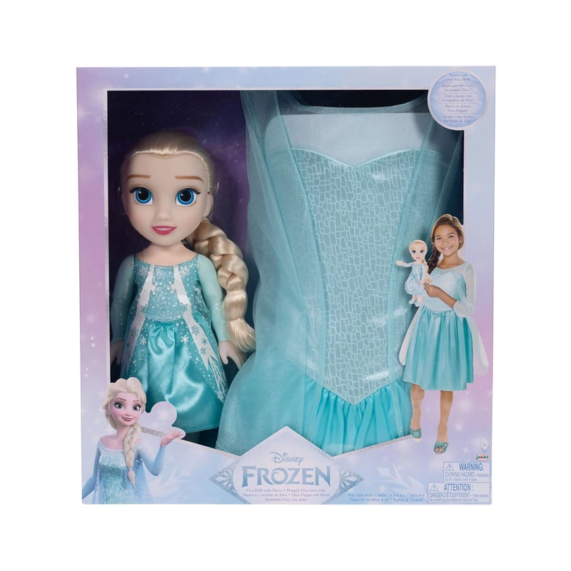 MUÑECA DISNEY PRINCESS CON VESTIDO MODELO ALEATORIO - 5