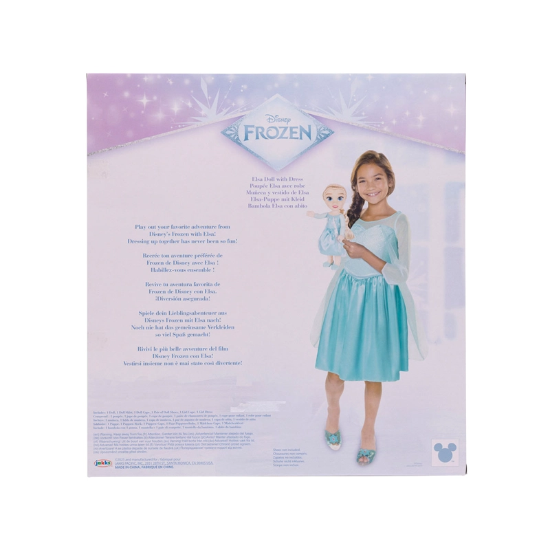 MUÑECA DISNEY PRINCESS CON VESTIDO MODELO ALEATORIO - 6
