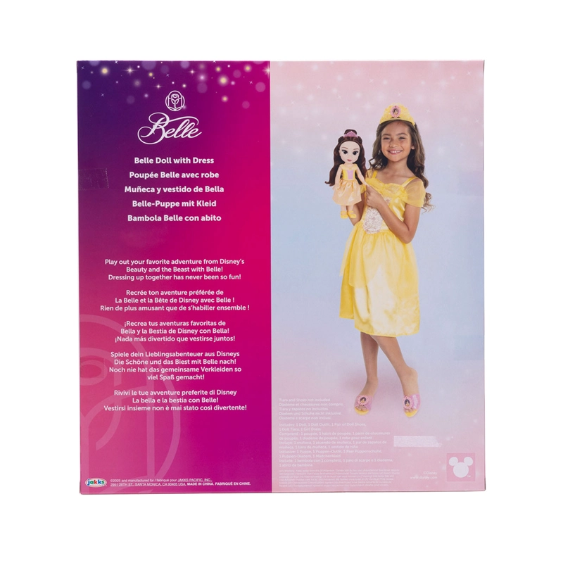 MUÑECA DISNEY PRINCESS CON VESTIDO MODELO ALEATORIO - 10