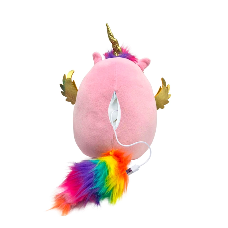 PELUCHE DORMILONES CON LUZ CLÁSICO UNICORNIO - 4