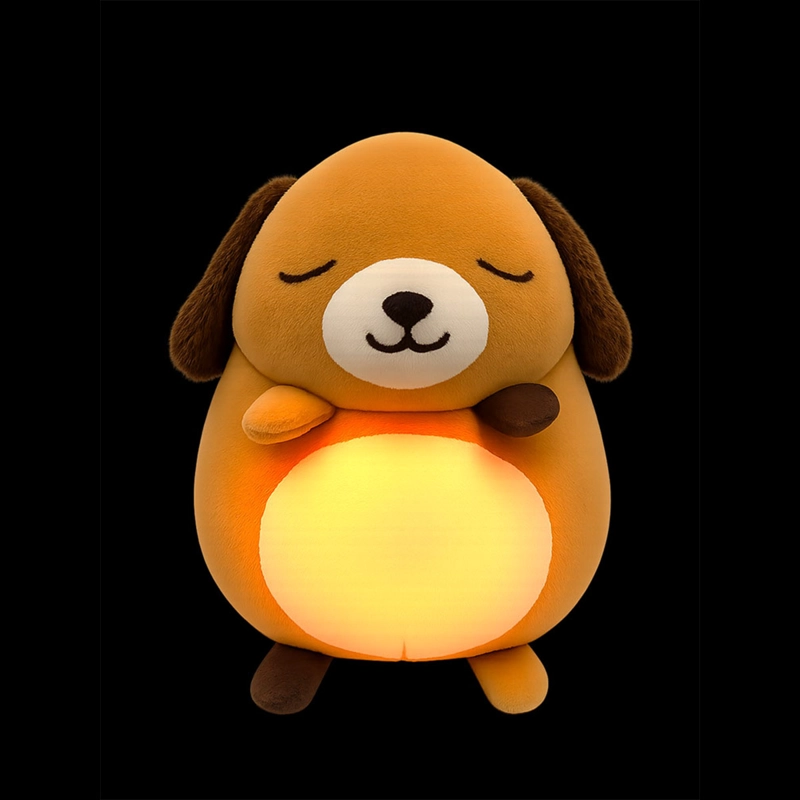 PELUCHE DORMILONES CON LUZ CLÁSICO PERRO - 5