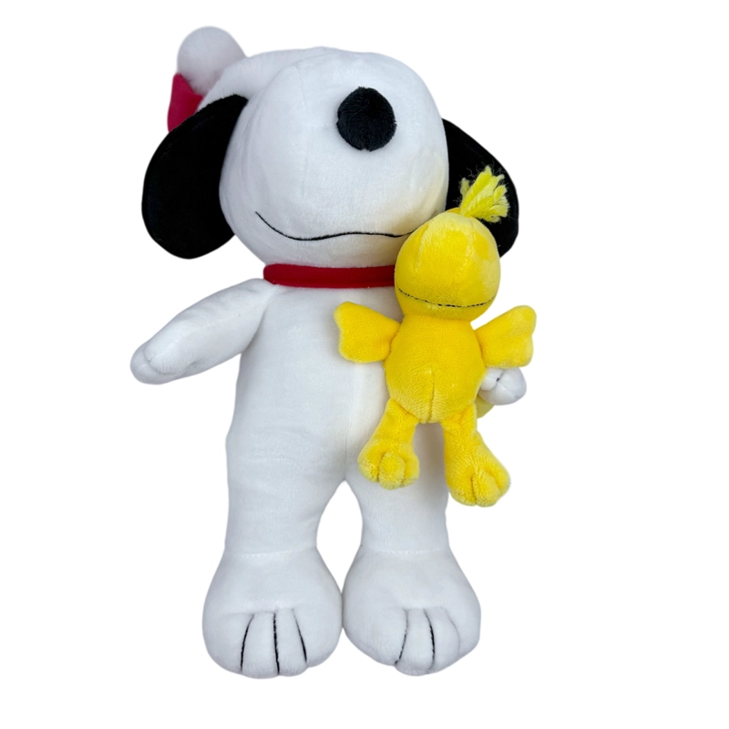PELUCHE SNOOPY Y WOODSTOCK NAVIDAD 25 CM - 3