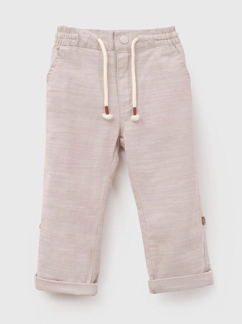 PANTALÓN NIÑO COLLOKY LISO ALGODÓN