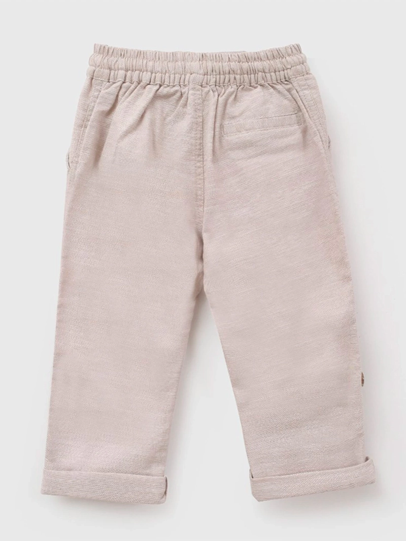 PANTALÓN NIÑO COLLOKY LISO ALGODÓN  - 2