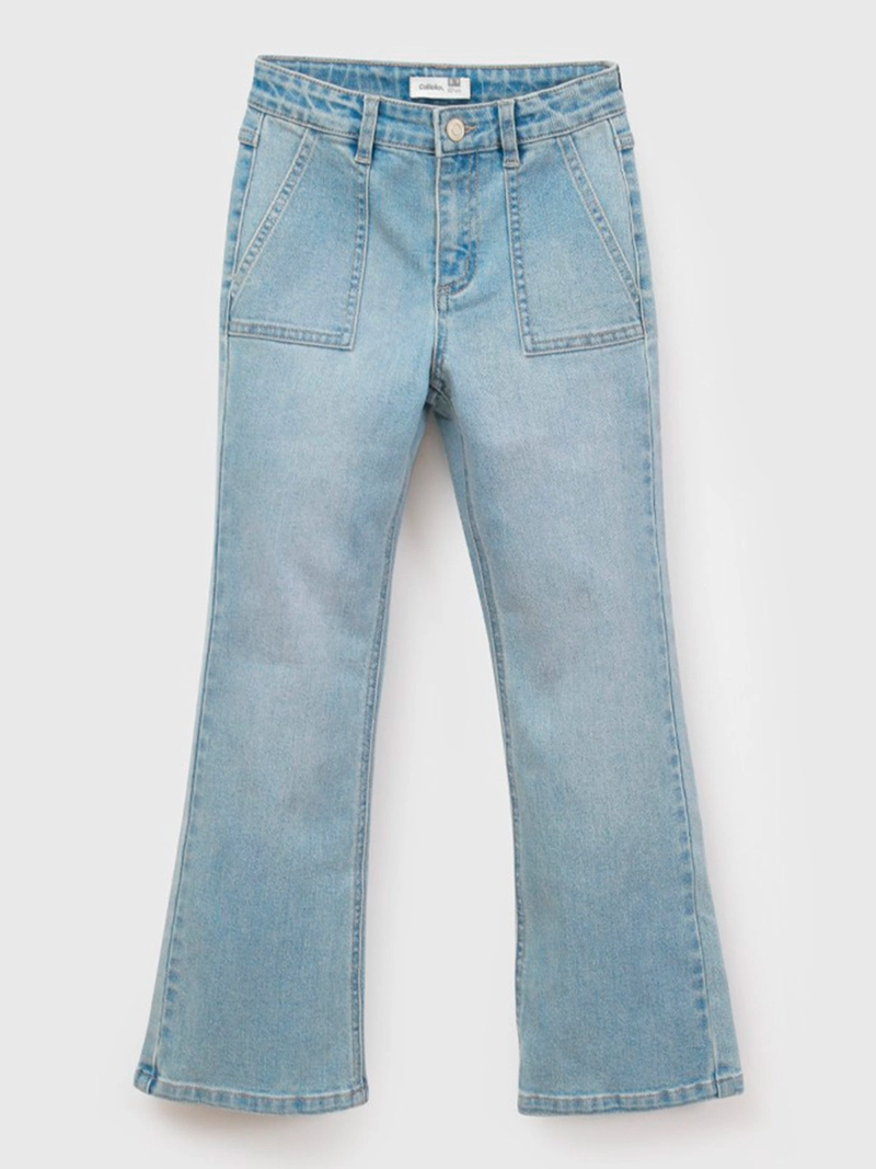 JEANS NIÑA COLLOKY TACHAS  - 1