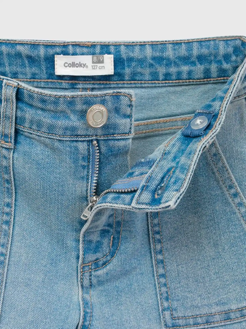 JEANS NIÑA COLLOKY TACHAS  - 3