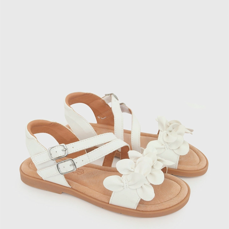 SANDALIAS NIÑA COLLOKY BLANCO  - 2
