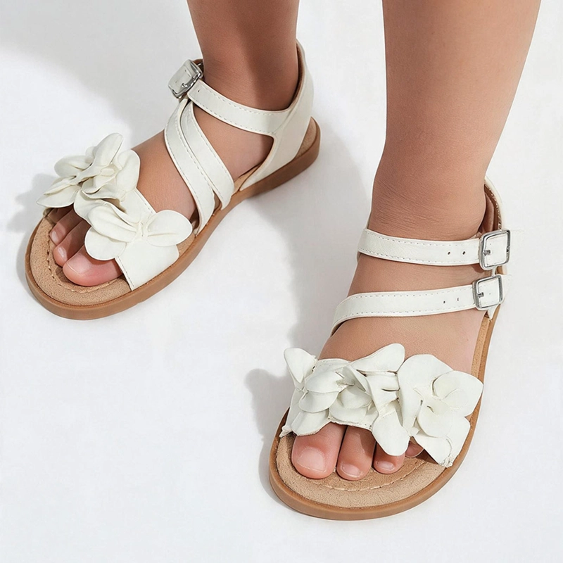 SANDALIAS NIÑA COLLOKY BLANCO  - 5