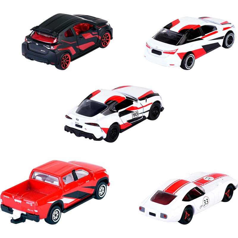 AUTO DE JUGUETE MAJORETTE TOYOTA RACING 5 PZS  - 2