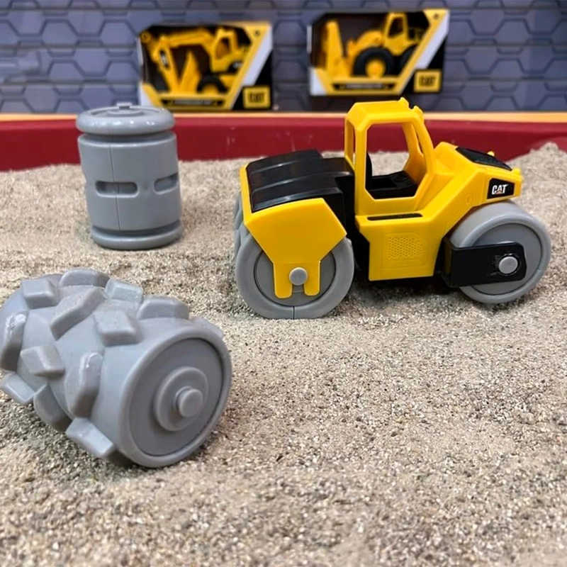 VEHÍCULO DE JUGUETE FUNRISE MINI CREW ROAD ROLLER SAND - 3