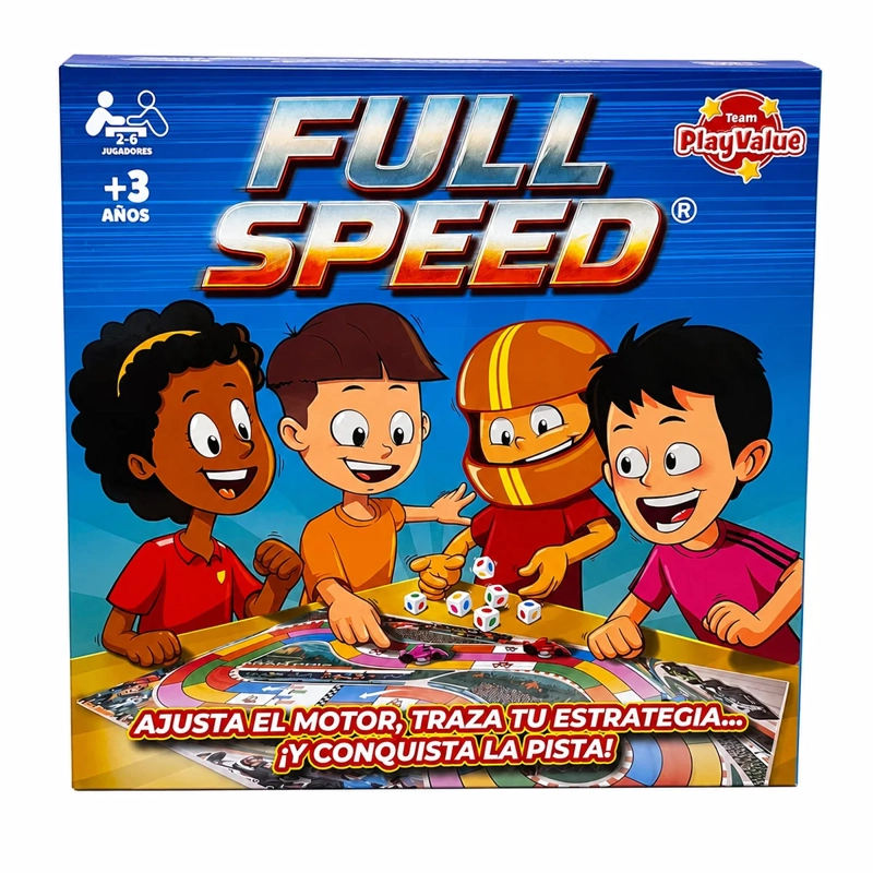 JUEGO DE MESA PLAY FUN GAMES JUEGO DE CARRERA