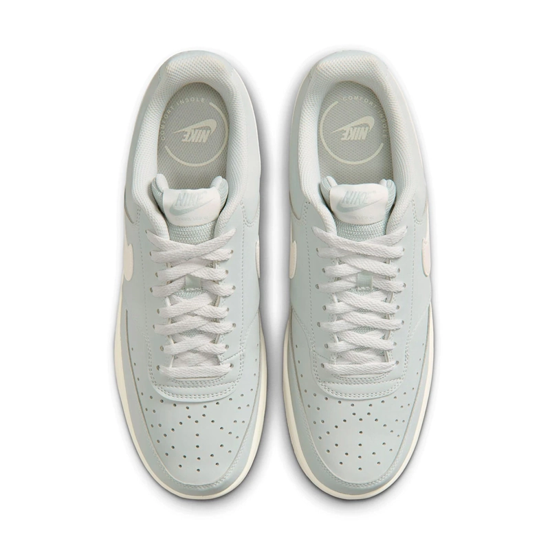 ZAPATILLAS HOMBRE NIKE URBANO GRIS CLARO COURT VISION LOW V2 NBK - 4