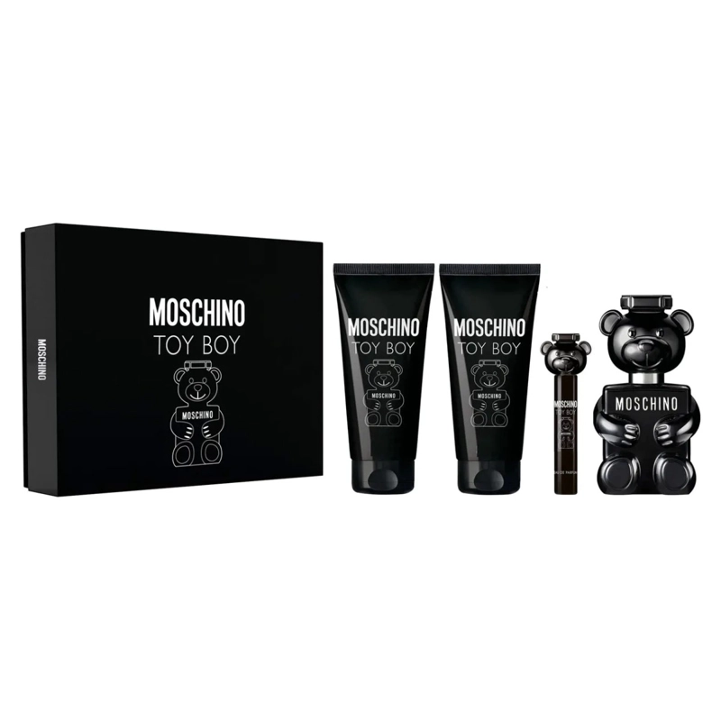 SET PERFUME HOMBRE MOSCHINO TOY BOY EDP 100ML+100ML+10ML - 1