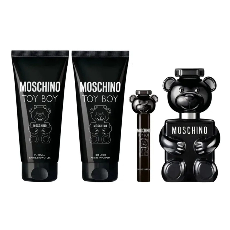 SET PERFUME HOMBRE MOSCHINO TOY BOY EDP 100ML+100ML+10ML - 2