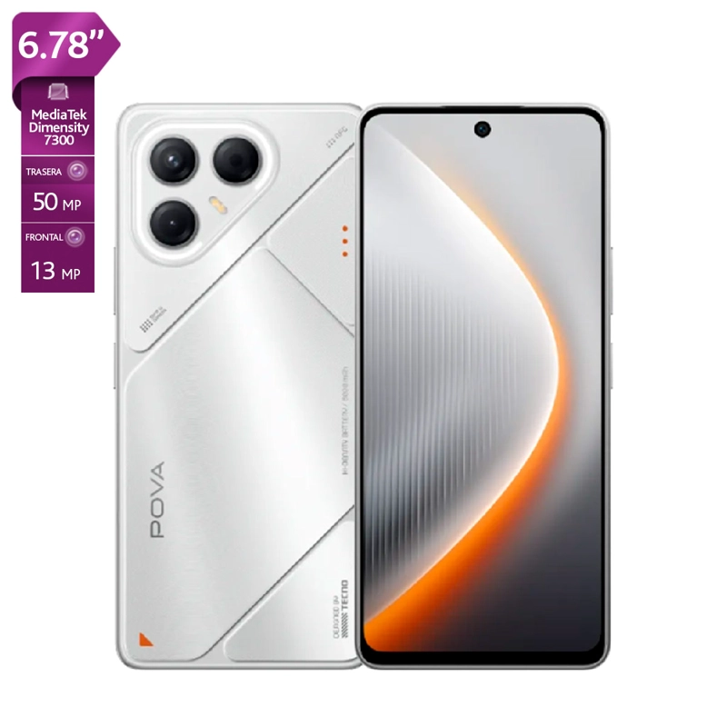 TECNO SMARTPHONE TECNO POVA 7 LJ7 256GB 16GB RAM 50MP 6.7”