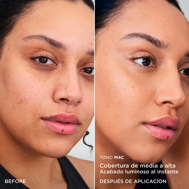 BASE DE MAQUILLAJE CLARINS SÉRUM FOUNDATION M4C 30ML - 3